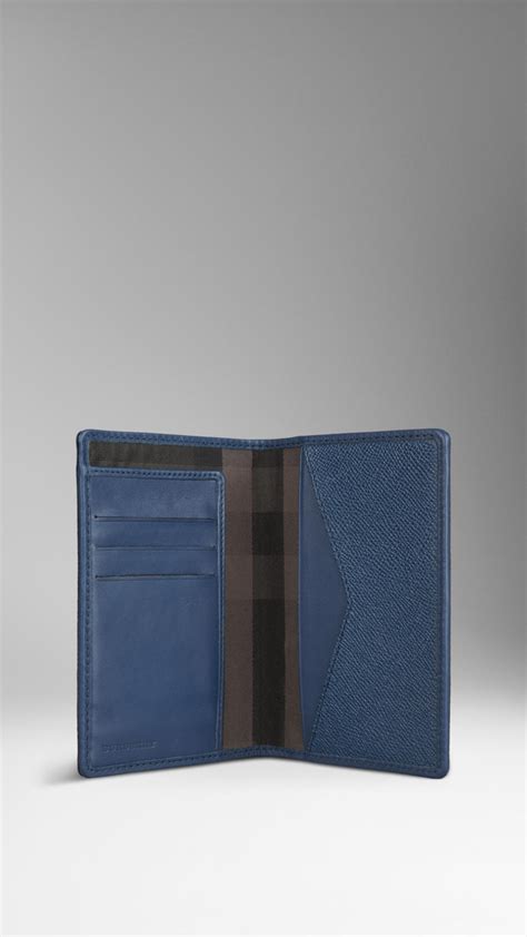 burberry men's passport holder|Burberry passport case.